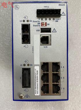赫斯曼工业光纤交换机,型号RS20-0800M2M2SDAE(议价)
