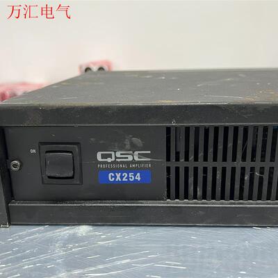 QSC  CX254  后级功放 实物如图片(议价)