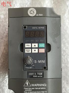 拆机一台众晨变频器,H2200A0D75K3051,,220(议价)