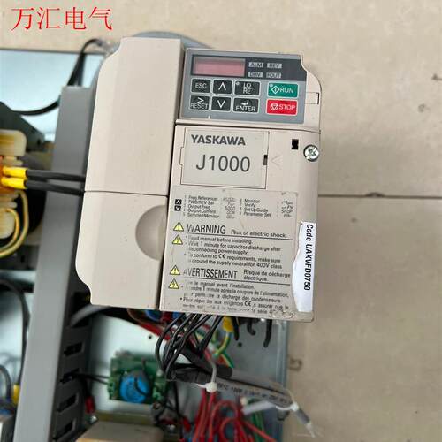 安川变频器CIMR-JCBA0006BAA  1.1KW(议价)