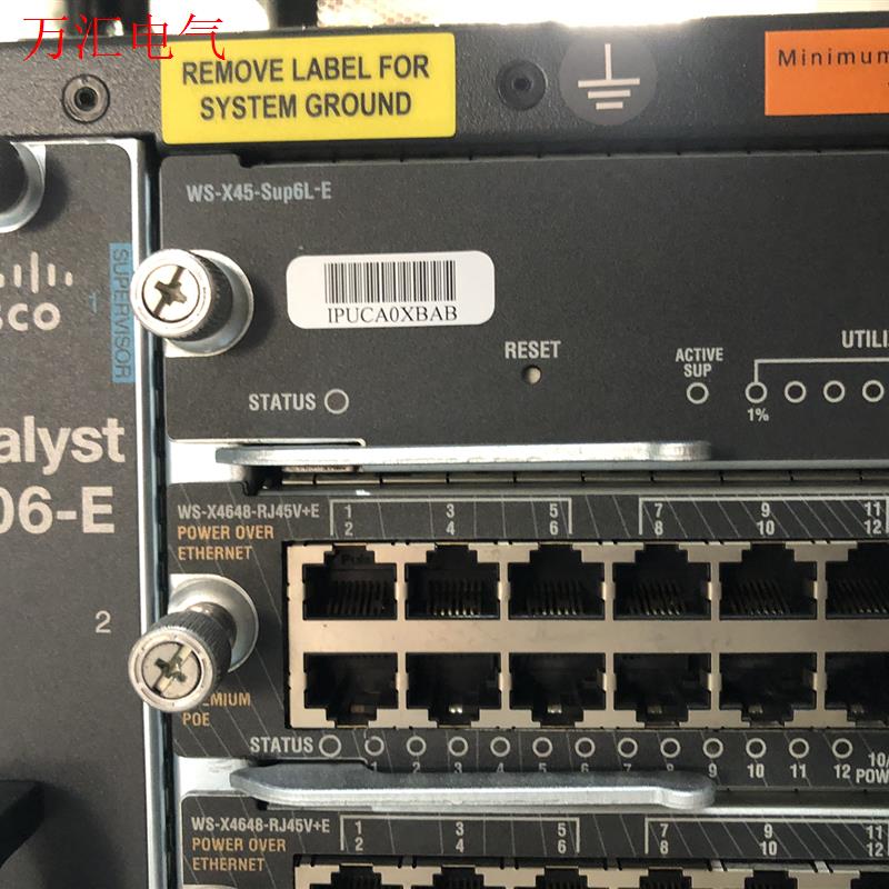 思科cisco4056-E交换机,WS-X45-SUP6L-(议价)