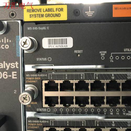 思科cisco4056-E交换机,WS-X45-SUP6L-(议价)