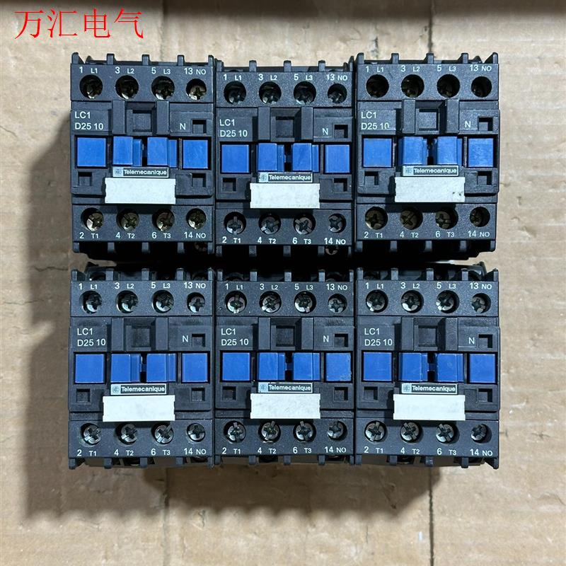 施耐德LC1D2510交流接触器 线圈电压220v 拆机(议价)