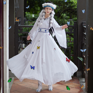 含香古装cos还珠格格香妃影视同款衣服抖音同款维族仙气飘逸汉服