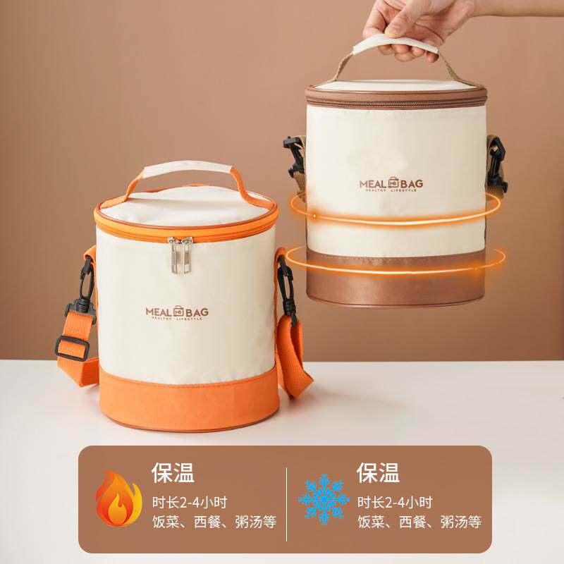 铝箔保温袋提锅饭盒袋上班族带饭包卡通保温手提袋小学生便当包包