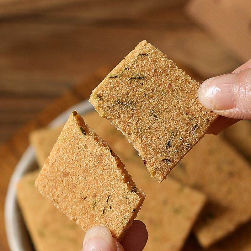 热卖烘糕合肥特产芝麻海苔椒盐香葱脆片安徽特产饼干老式糕点粗粮