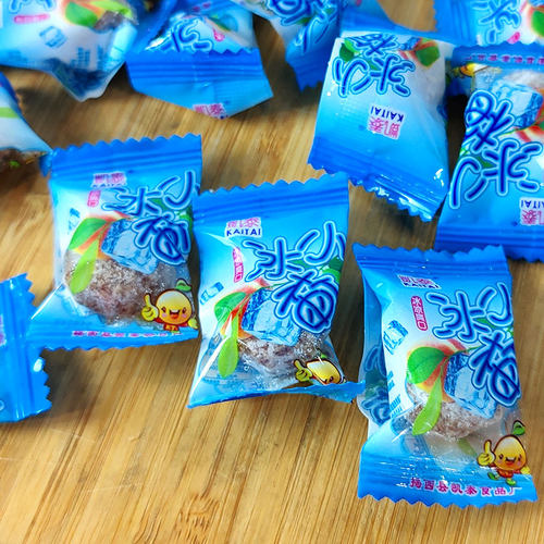 小冰梅凯泰500克 糖果麻将馆招待散装糖果梅子土橄榄零食包邮5斤