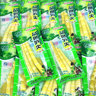 品世泡椒小笋尖嫩竹笋500g山椒笋新鲜脆笋即食酸辣小菜休闲素食