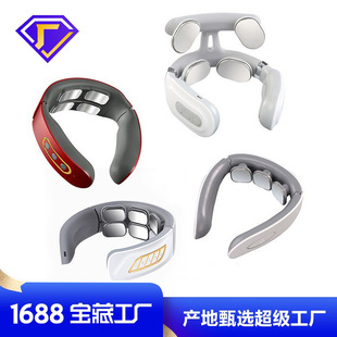 多功能专用颈椎按摩仪 电磁电击脉冲理疗仪 颈部按摩器护颈仪