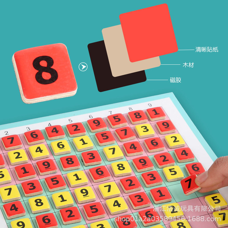 儿童数独游戏书阶梯数学逻辑思维小学生六九宫格训练题益智力玩具