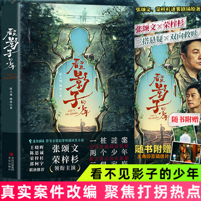 现货速发 看不见影子的少年原著聚焦打拐热点一桩谜案 两个少年三组家庭 替身亲情犯罪剧国产悬疑剧同名小说 张颂文荣梓杉领衔主演