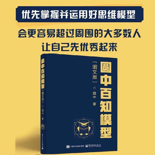 圆中百知模型图文版提升逻辑思维能力发现思维背后的门道提升个人在生活工作中的认知能力管理能力和处理问题的能力思维理论模型
