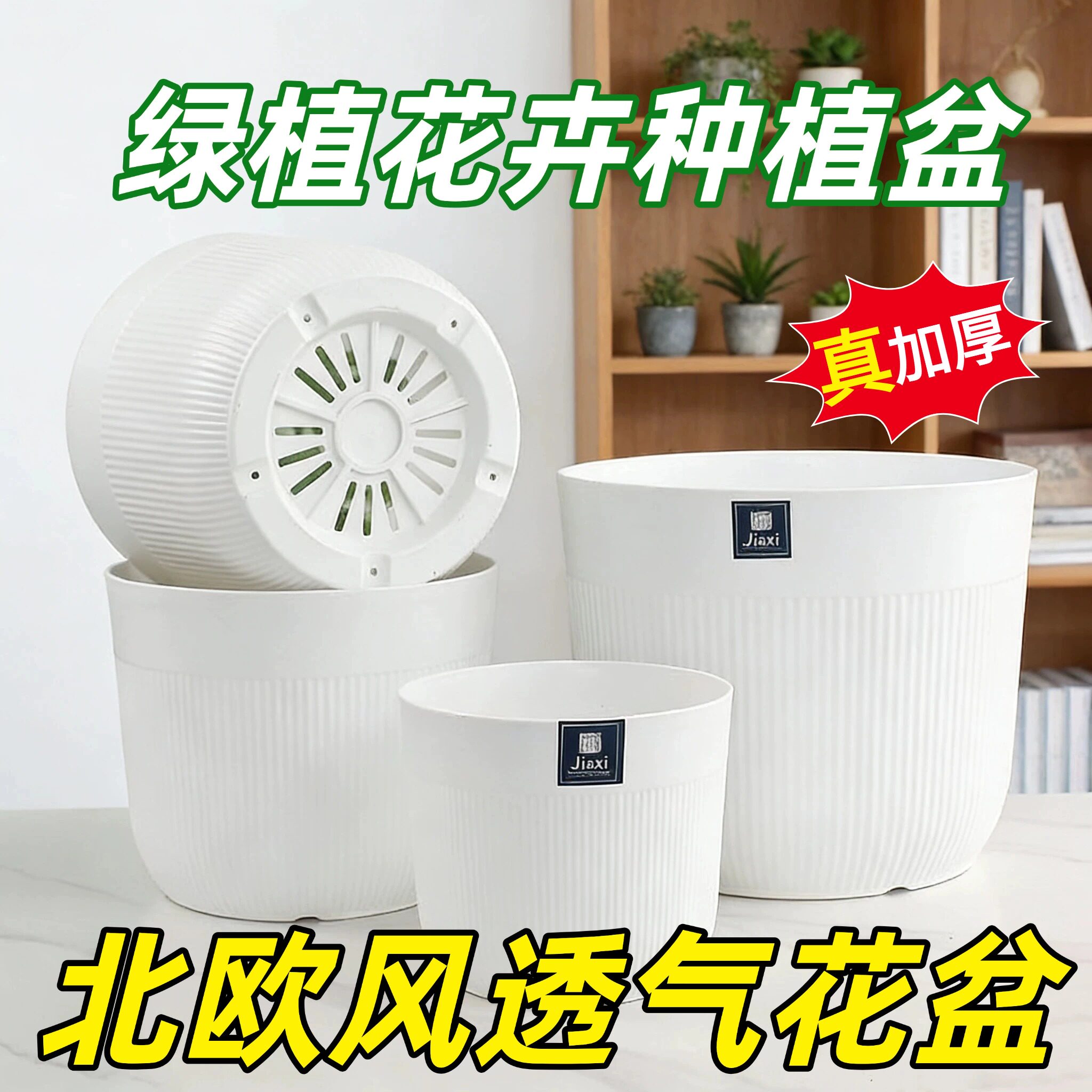 时尚简约盆景桌面热植盆大口径盆图片