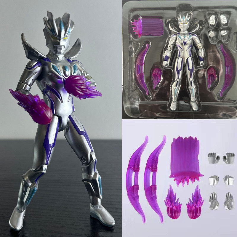 ULTIMATE GOLD 무제한 제로 울트라맨 피규어 BLAZETTA 어린이 장난감 관절 SUPER POSSIBLE FIGURE DOLL