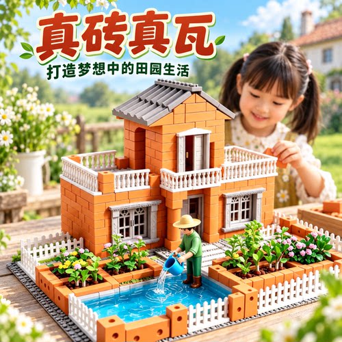 【锻炼动手能力】泥瓦匠盖房子