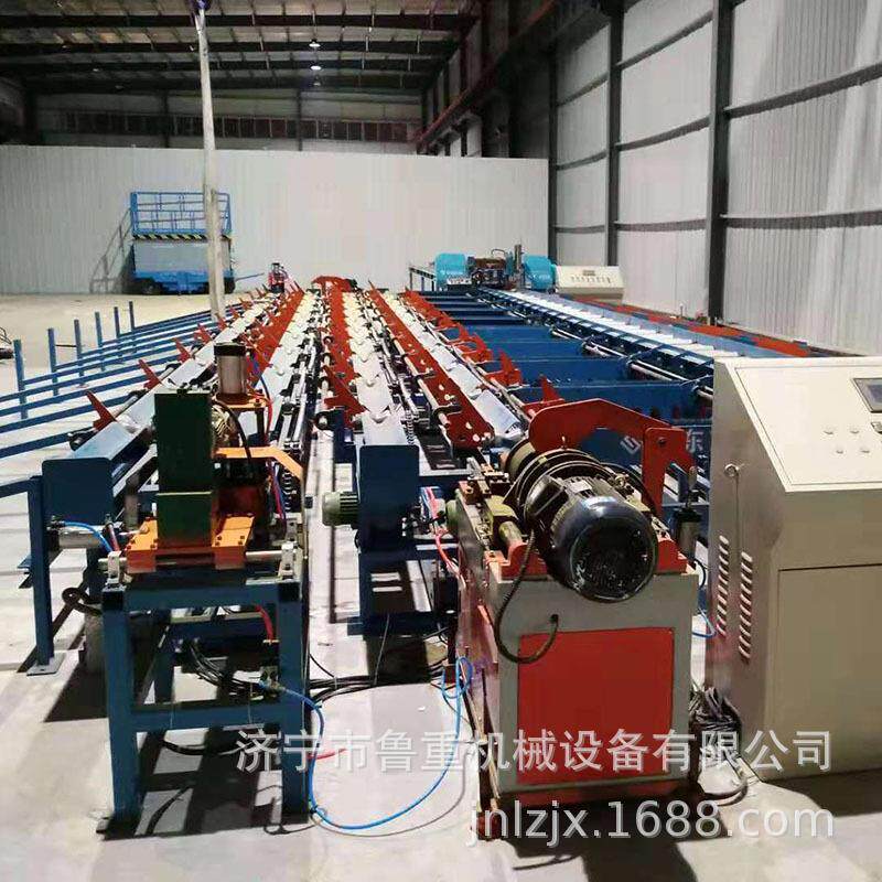 工厂5棒00型数控500钢筋锯切墩粗套丝打磨优生线质材锯切产套丝线