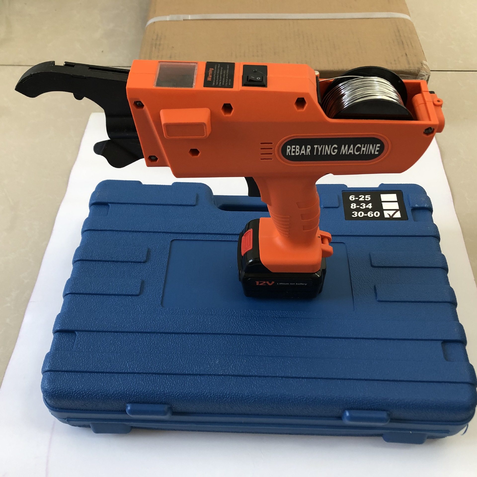 自动钢筋捆扎机 手持扎丝机建筑工地铁丝扎钢筋机钢筋捆扎