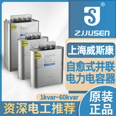 上海威斯康三相自愈式并联电力电容器 BSMJ0.45-20/30/40/50/60-3