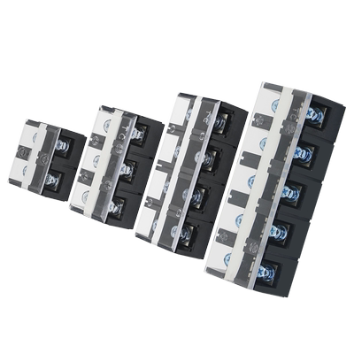 4p功率接线端子排1003板2004电线60A连接器TC-603安4节1503位孔3P