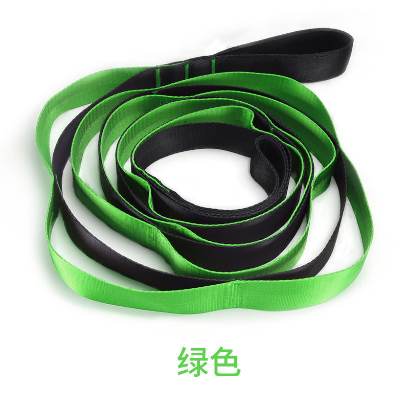 瑜伽训练带伸展带加长无弹运动拉力带一字马拉伸绳舞蹈瑜伽阻力带