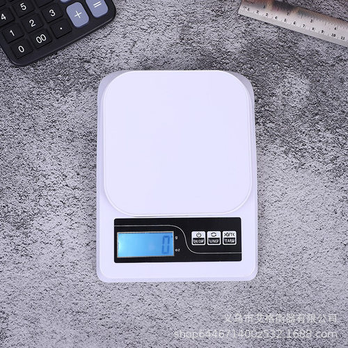 电子称5kg1g家用厨房秤食物迷你克秤拉丝秤面秤不锈钢 电子秤