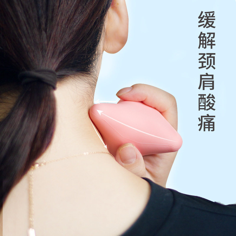四角筋膜球按摩球足底颈肩穴位按摩肌肉放松四角按摩器