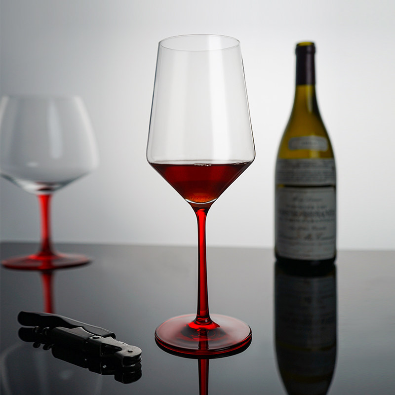 德国schott肖特进口水晶玻璃杯红酒杯高端红杆高脚杯家用葡萄酒杯