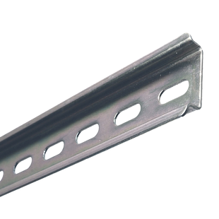C45导轨卡槽TH35mm铁轨道空开电气断路器卡轨钢制/铝/高低安装条