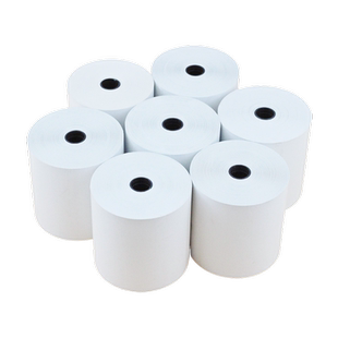 绿皇打印纸热敏收银纸80x80热敏纸80x60厨房80mm小票纸80x50热敏感8080小票机超市8050出票后厨厨打纸卷纸