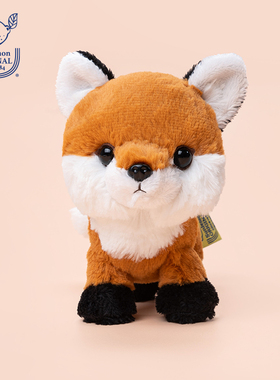 日本sunlemon狐狸毛绒玩偶仿真动物玩具娃娃生日公仔儿童女生礼物