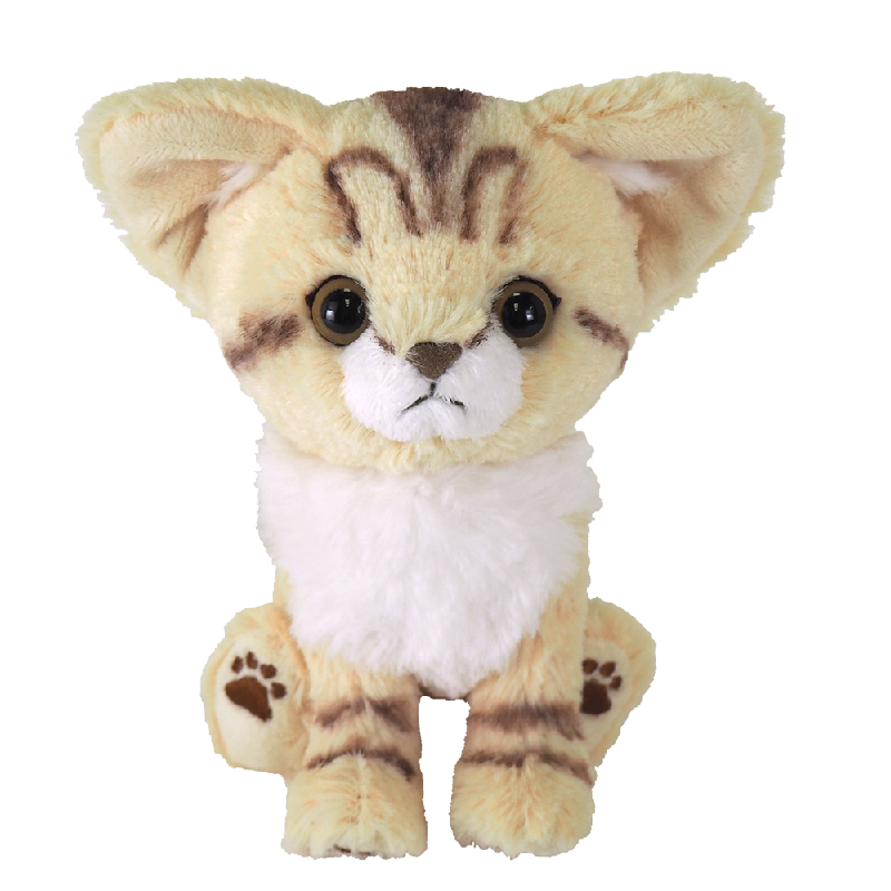 日本sunlemon仿真猫咪毛绒玩偶