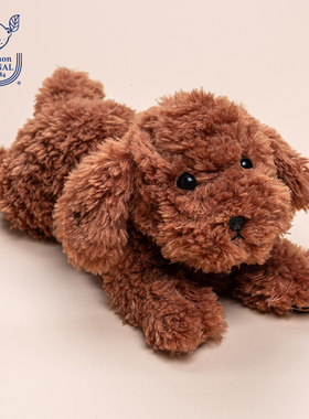 日本sunlemon仿真毛绒贵宾犬泰迪狗玩偶玩具睡觉娃娃公仔生日礼物