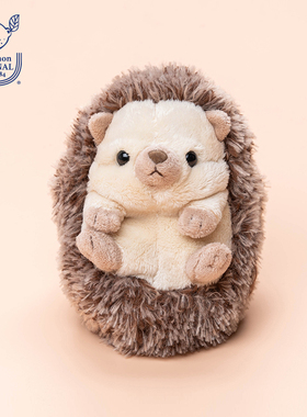 日本sunlemon仿真刺猬玩偶毛绒玩具安抚娃娃小公仔生日可爱礼物