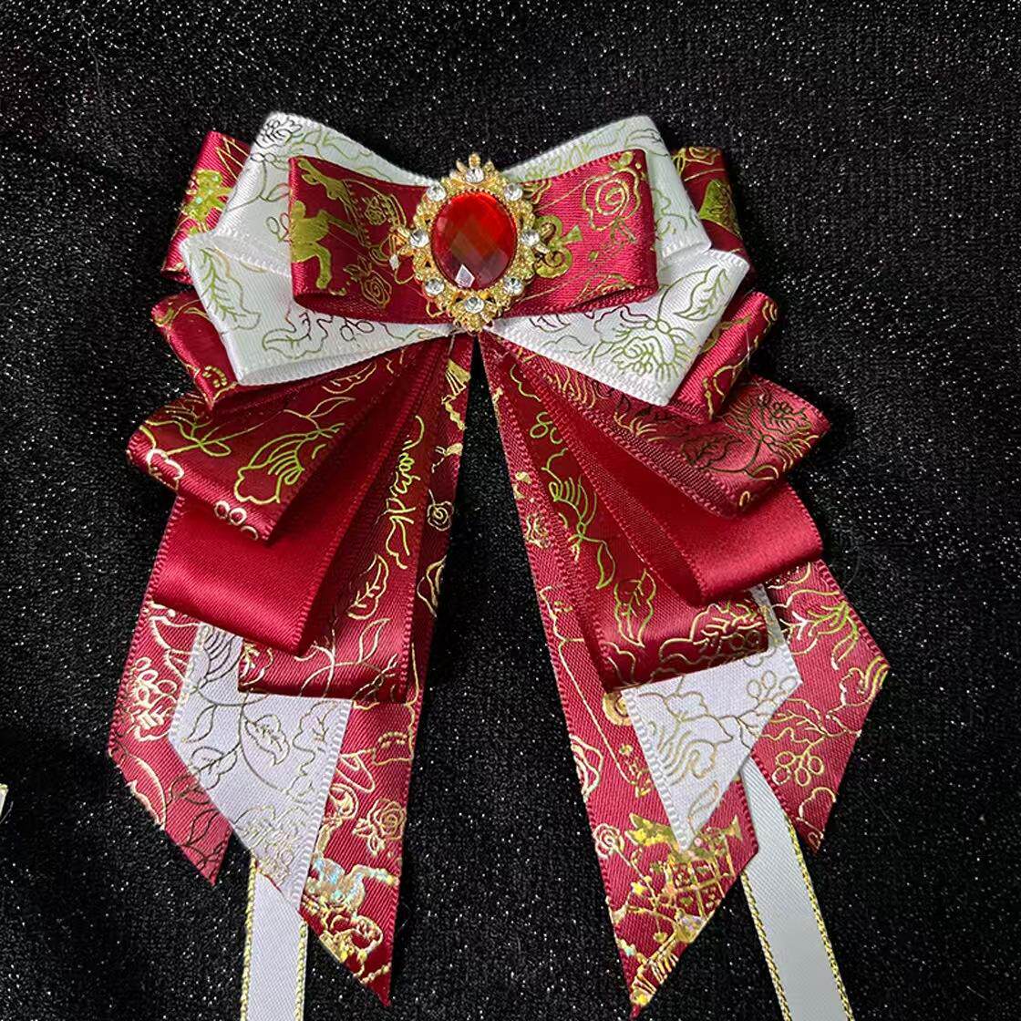 ins风华丽应援棒蝴蝶结手工diy原创谷子百搭痛包立体式装饰物现货 - 实物图
