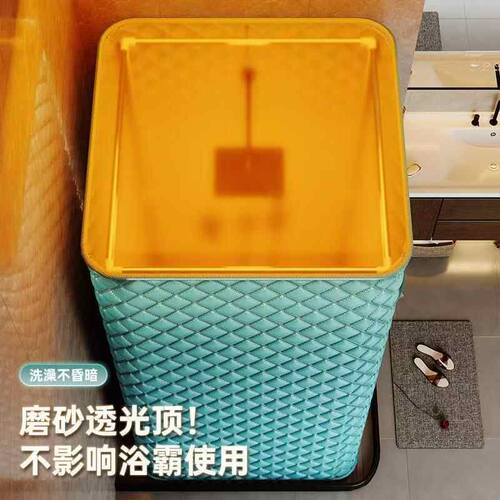 家用加厚浴帐农村洗澡不冷神器长方形浴帘防水冬天保暖保温罩浴罩