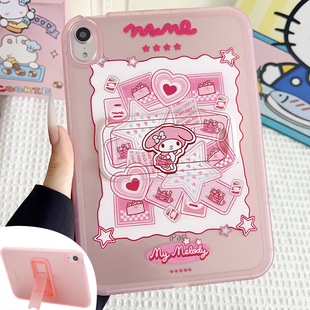 印锦适用苹果ipad平板11代10代ipad16保护壳ipadpro22款第9九代air11保护套A1822卡通A1566后壳第五六七八代