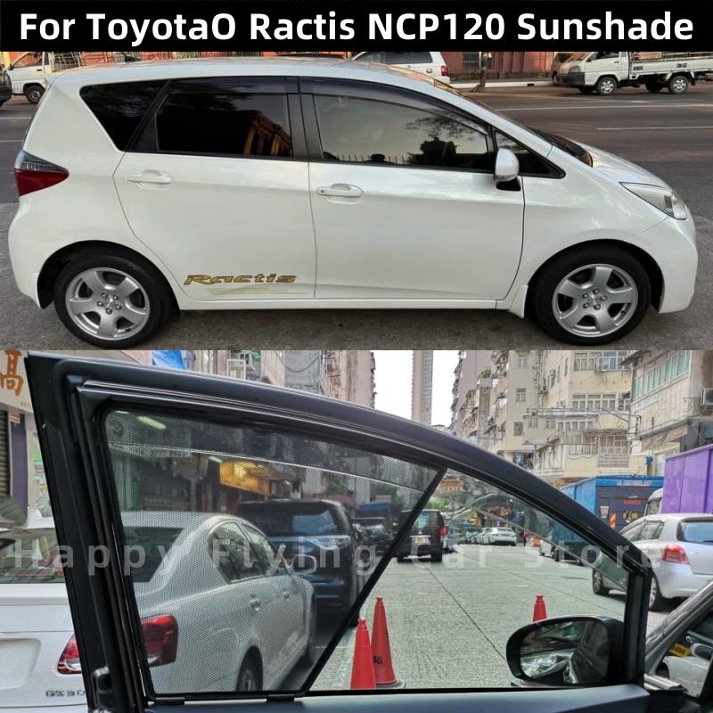 适用于右舵港版TOYOTA RACTIS NCP120遮阳帘太阳挡板窗网sunshade