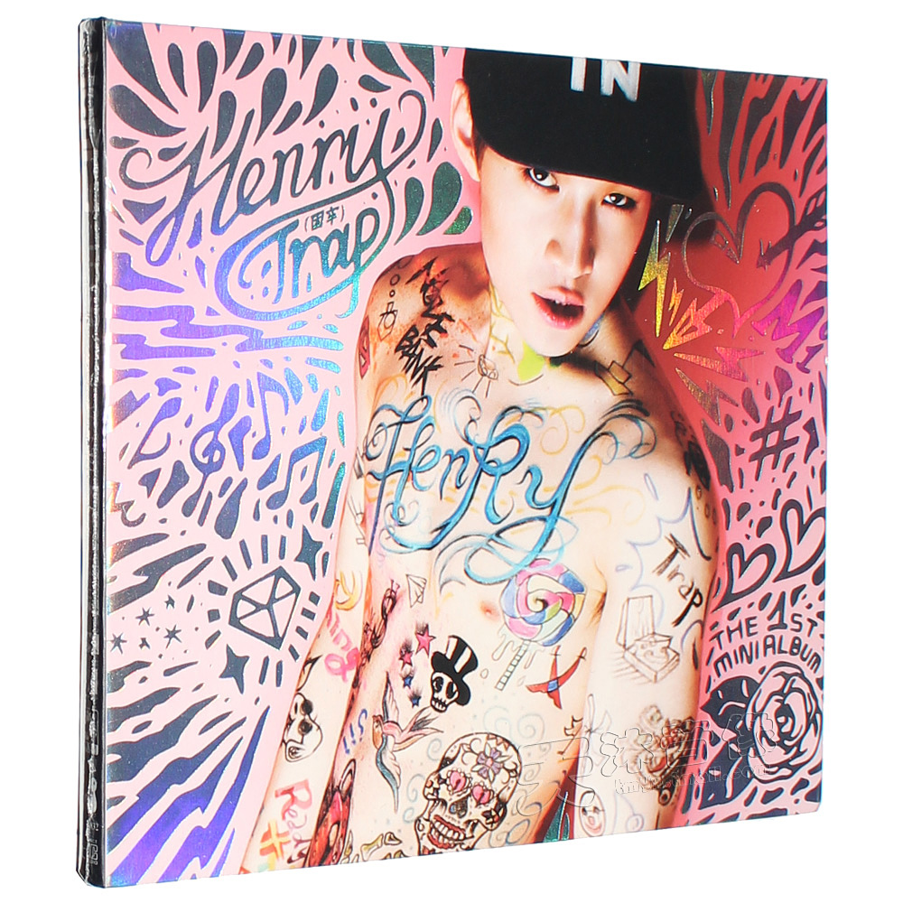 刘宪华 Henry:1st Mini Album Trap 困牢(CD) SOLO首张迷你专辑 音乐/影视/明星/音像 音乐CD/DVD 原图主图