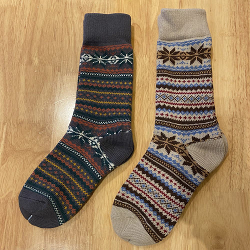 Stochastic阿美咔叽长袜复古咖色