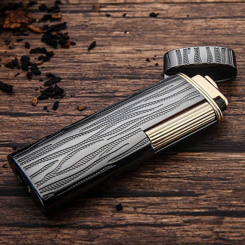 新款烟斗机限量复古充气打火机侧滑轮砂轮定制正品送老公男友礼物