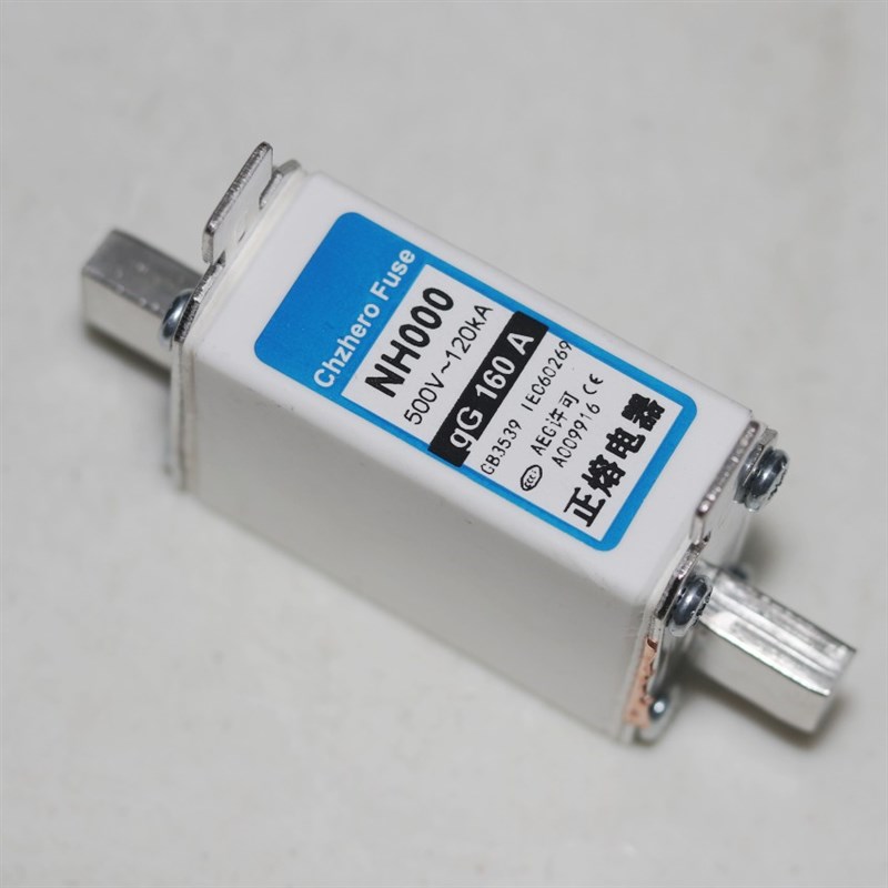 NH000 160A 125A 100A 80A 63A 50A 32A 25A 16A 10A 6A 2A熔断器