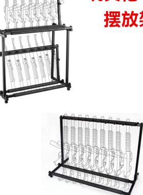 水弹玩具金属枪架专用模型展示支架立式落地摆放玩具改装配件M4AK