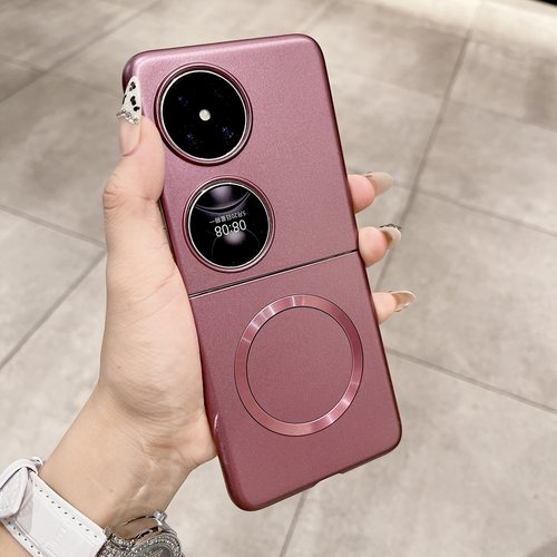 适用华为Pocket2手机壳新款P50pocket折叠屏金属漆保护套宝盒S全包防摔pockets外壳5G男女创意磁吸限量高档