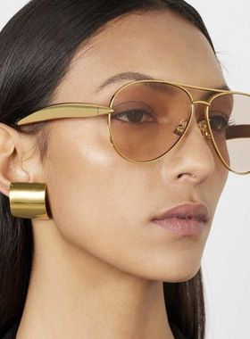 英系coss koko欧美蛤蟆形飞行员太阳镜新款ins时尚太阳眼镜个性