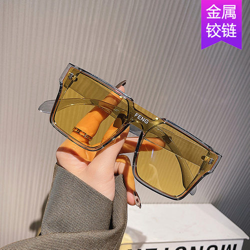 英系coss kokoins风墨镜男潮酷一体式新款太阳眼镜女防紫外线