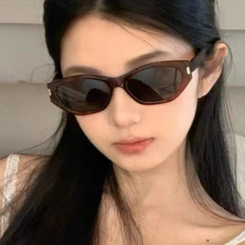 英系coss koko时尚猫眼太阳镜新款墨镜防紫外线太阳眼镜
