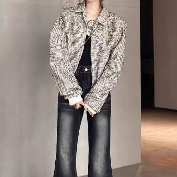 法国chrry koop小个子香风外套女春秋秋冬季设计感小众韩系短款