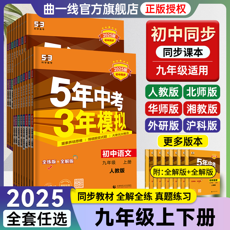 2025新版五三初中同步九年级上册