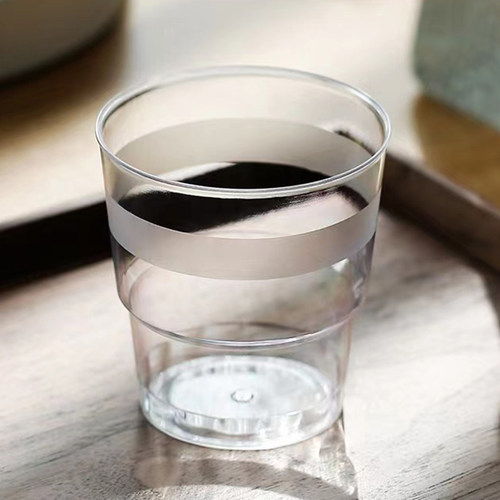 金五缘240ml80只磨砂杯航空杯