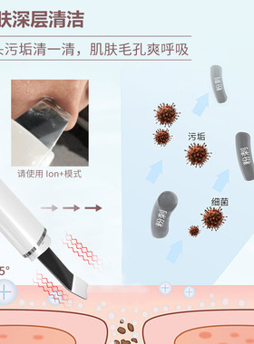 C3底座款超声波铲皮机EMS正负离子黑头导出面膜导入提拉紧致清洁